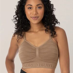 Kindred Bravely Sublime® Hands-Free Pumping & Nursing Bra | Latte